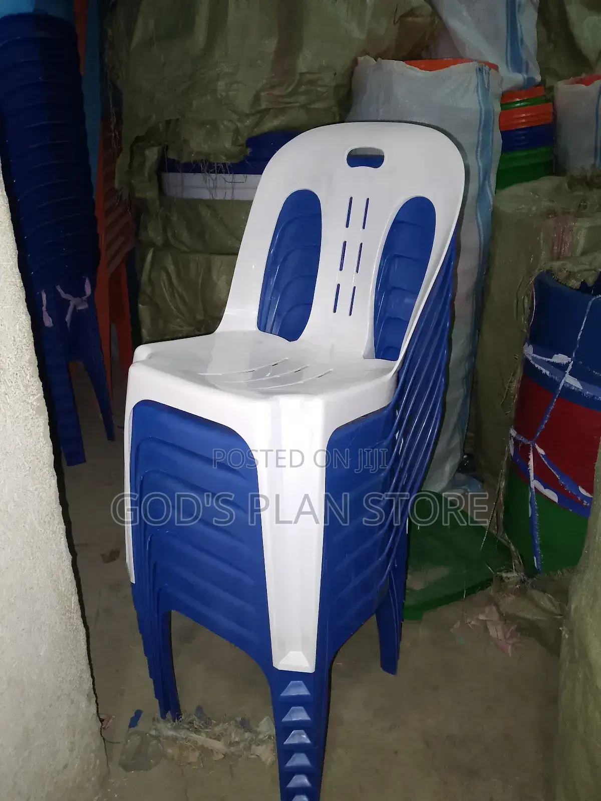 Armless Plastic Chairs Liayo