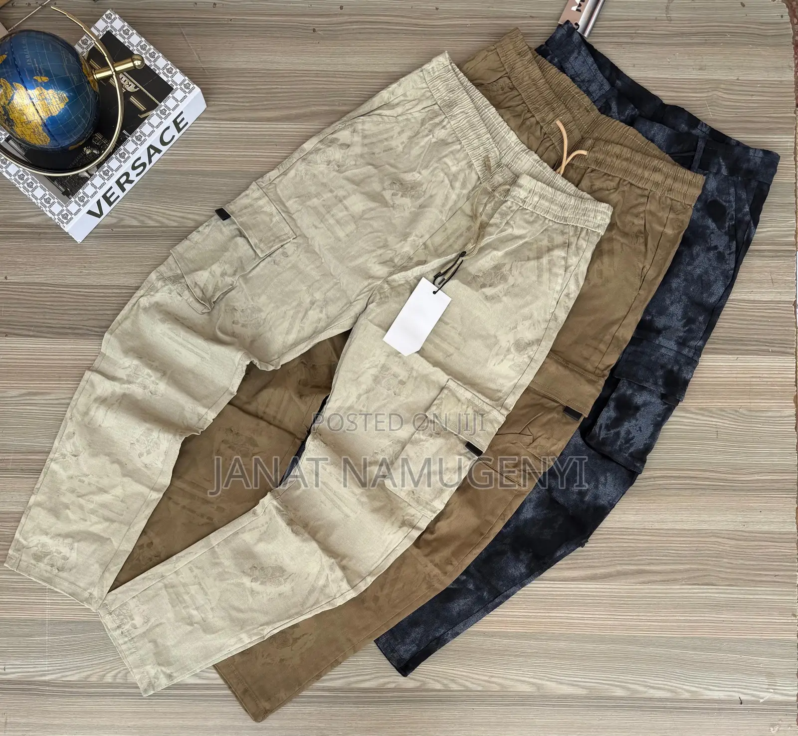 Cargo Pants Available in Different Colors and Sizes