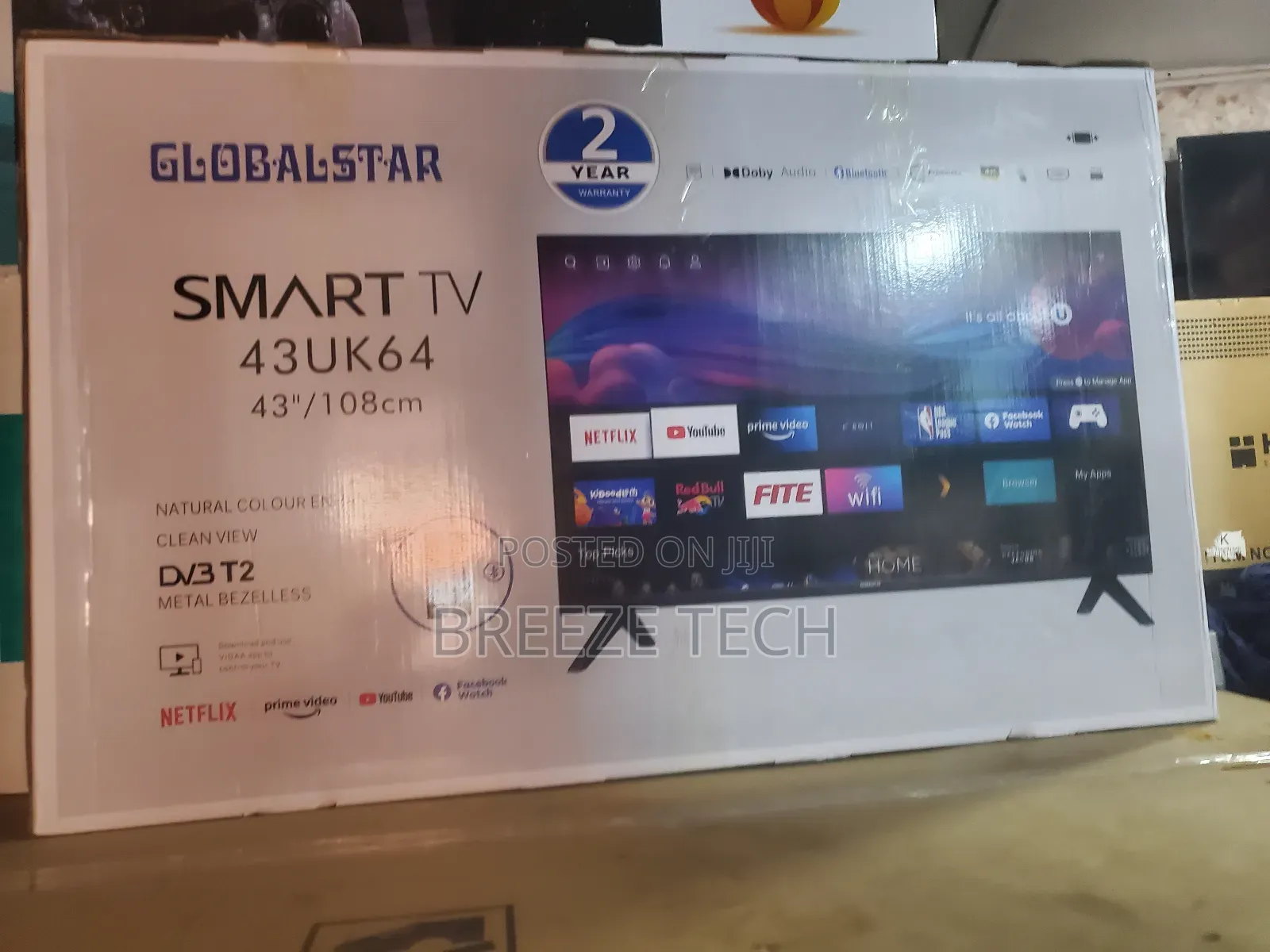 43" Globalstar Smart Flat Screen