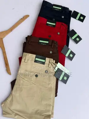 Quality Plain Men’S Trousers