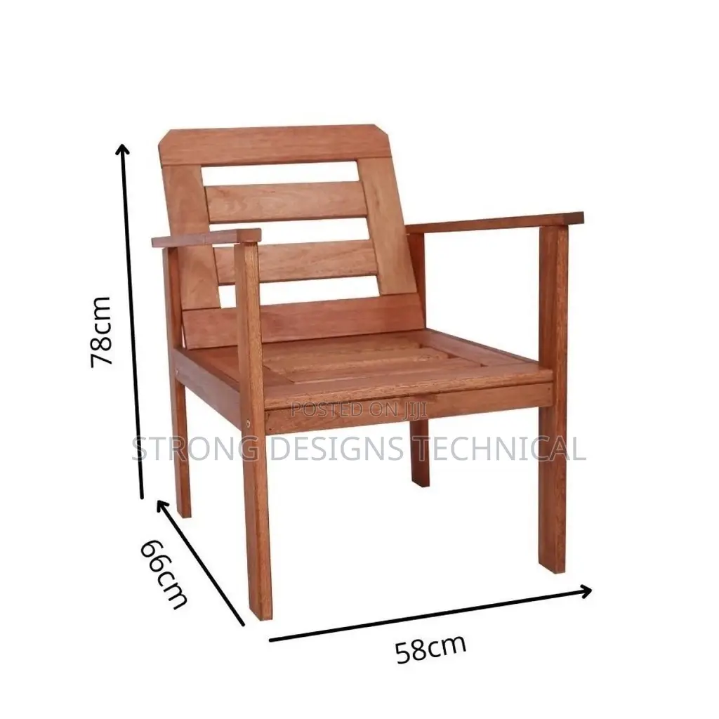 Garden / Balcony Set 2 Chairs, 1 Bench and T Table.