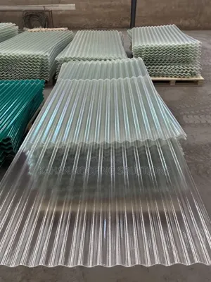Transparent Fiber Roofing Sheets - Ordinary Corrugation