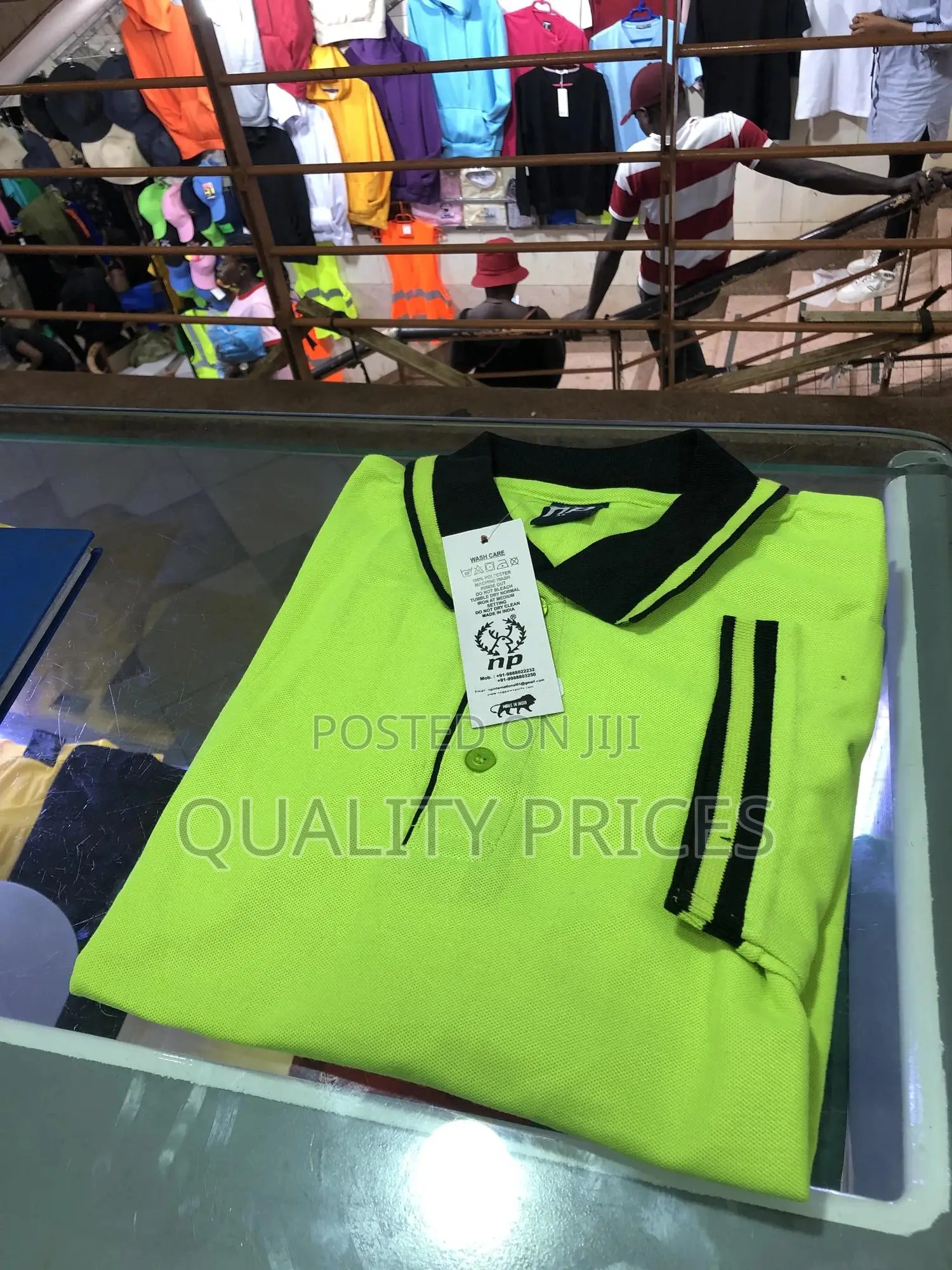 Plain Collar Polo T-Shirts