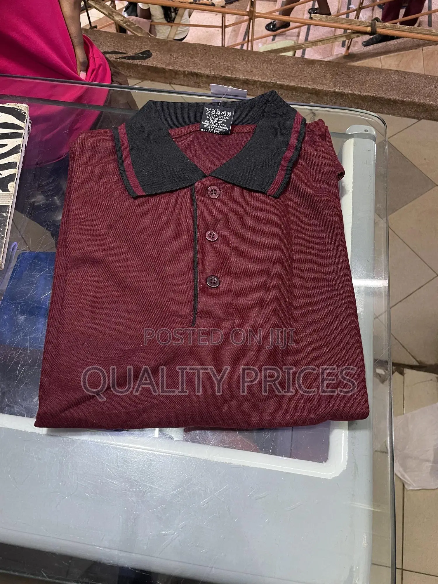 Plain Collar Polo T-Shirts