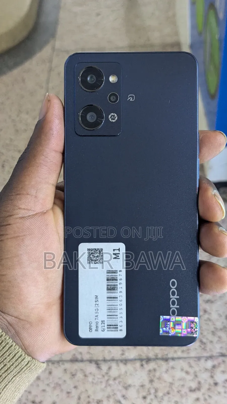 Oppo Reno7 5G 128 GB Black