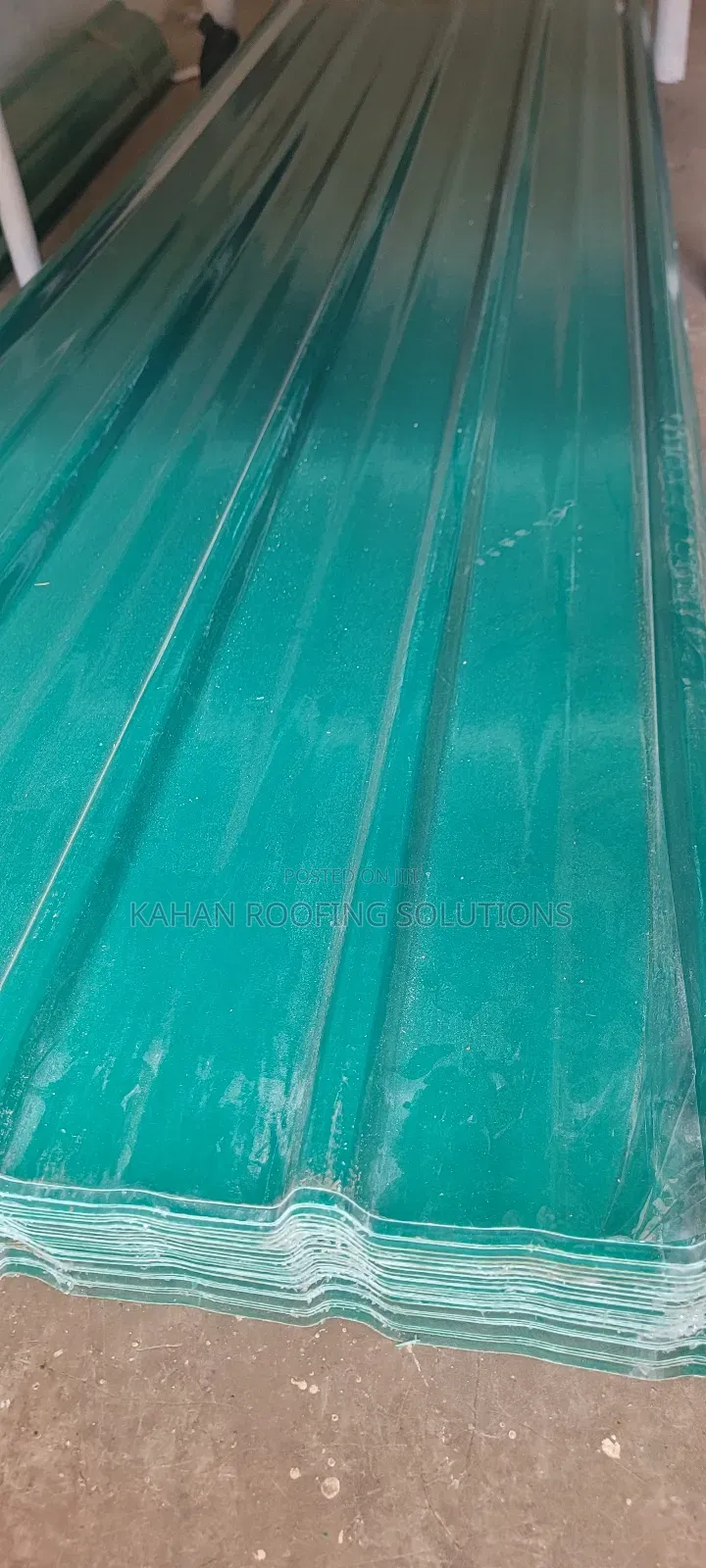 Transparent Fiber Roofing Sheets - Super Eco Green