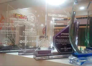 Glass and Wood Awards Engravings