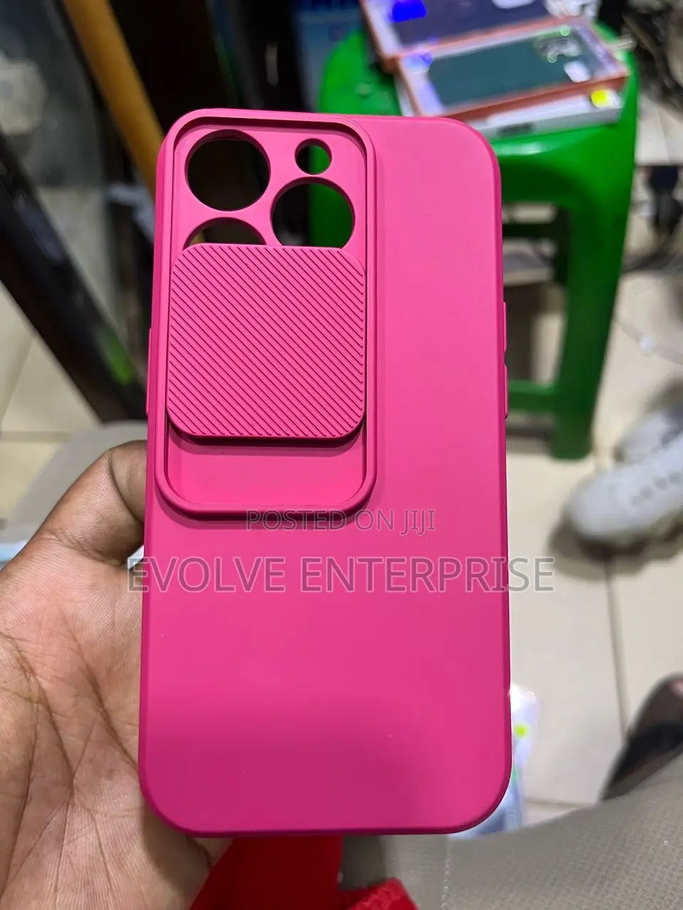 Slide Camera Lens Protection Case for iPhone 16 Pro Max