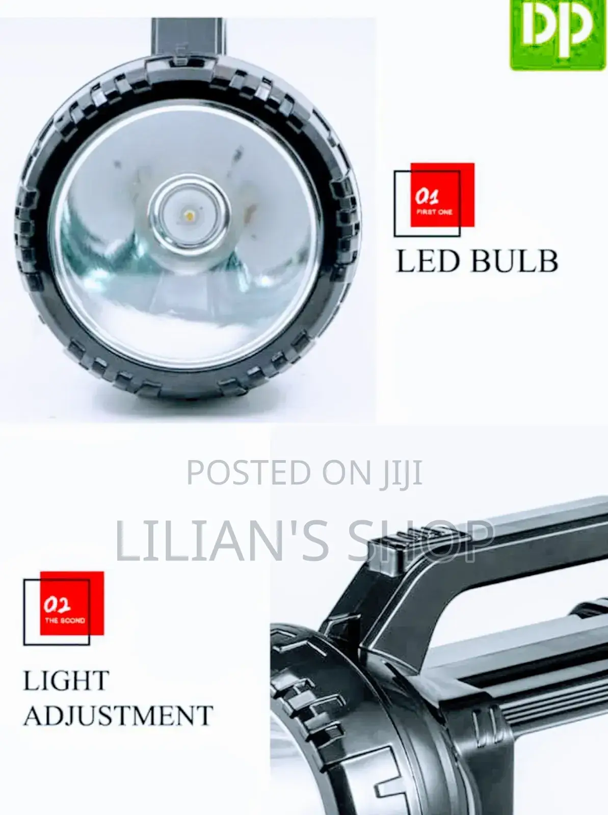 Dp Light 100watts High Power Rechargeable Search Light
