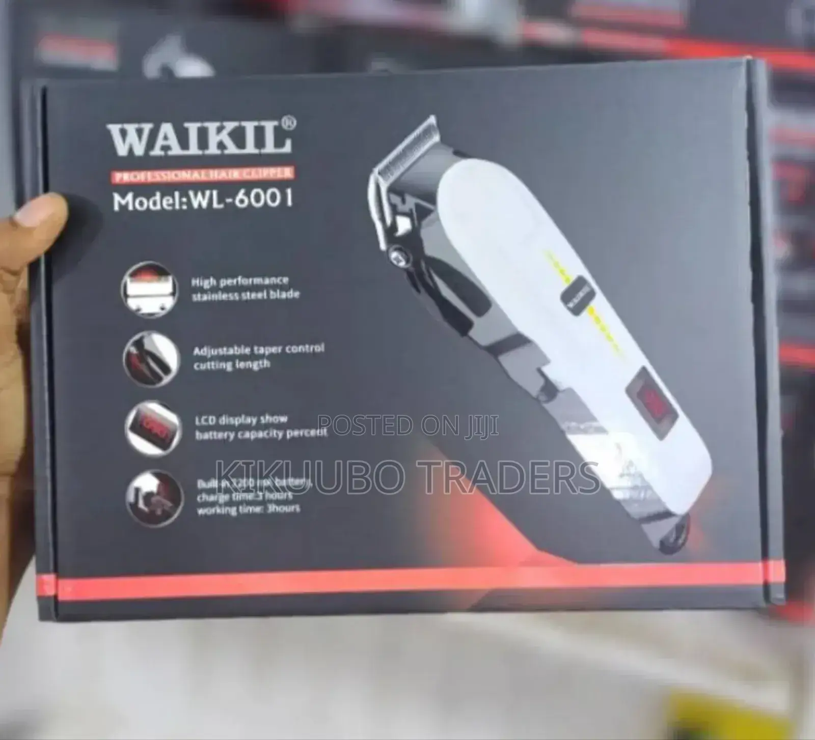 Waikil Rechargeable Hair Clipper
