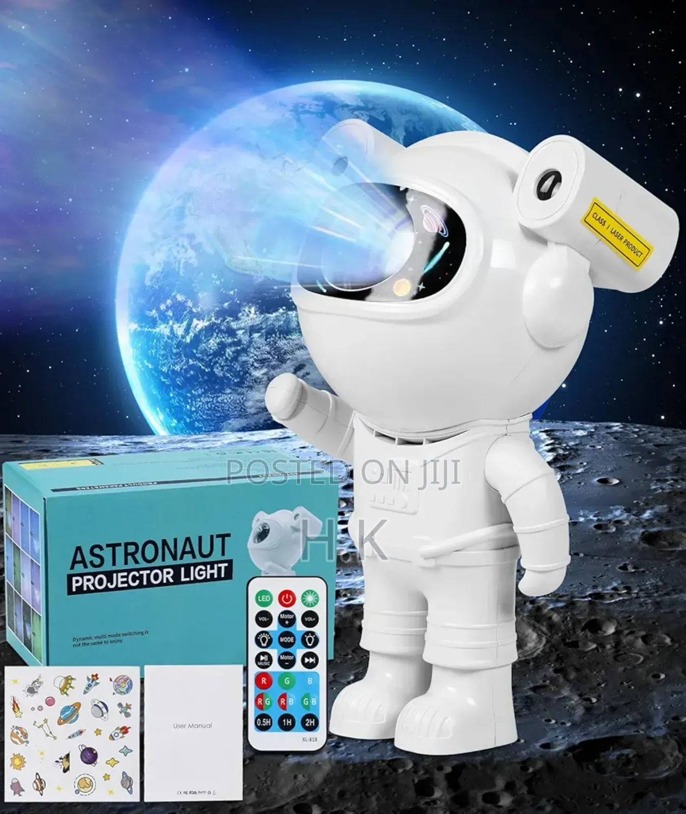 Astronaut Galaxy Projector With Blutooth Speaker