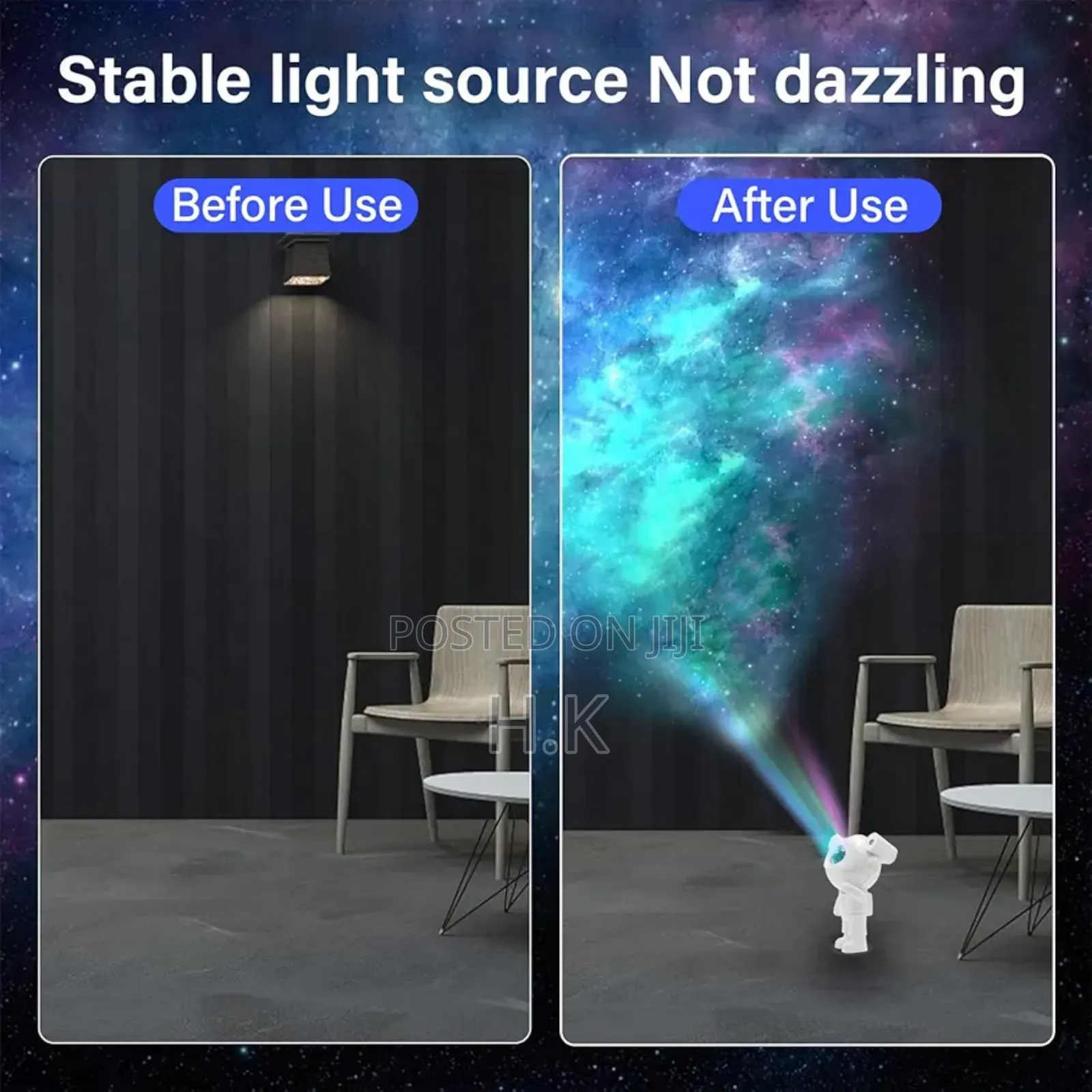Astronaut Galaxy Projector With Blutooth Speaker