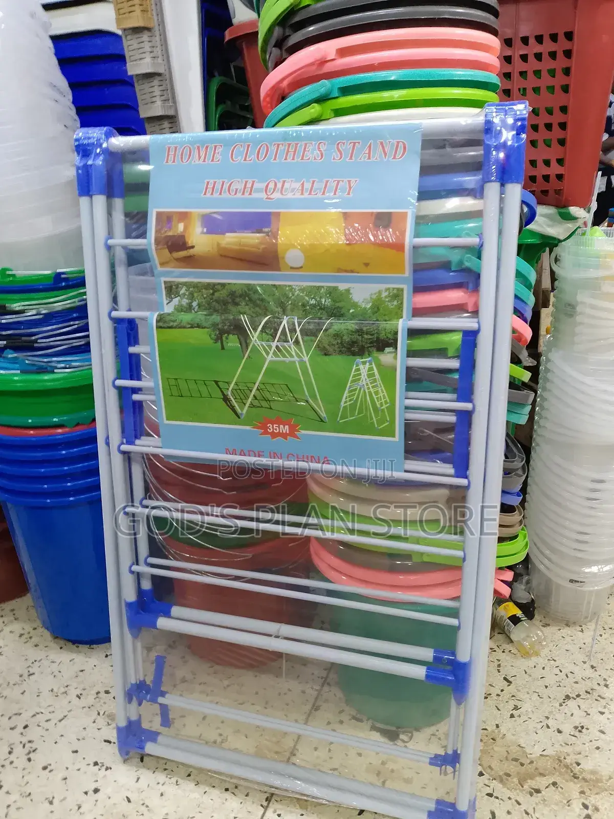 Foldable Clothes Drying Rack