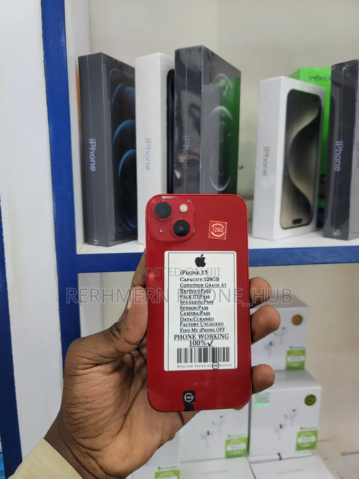 New Apple iPhone 13 128 GB Red