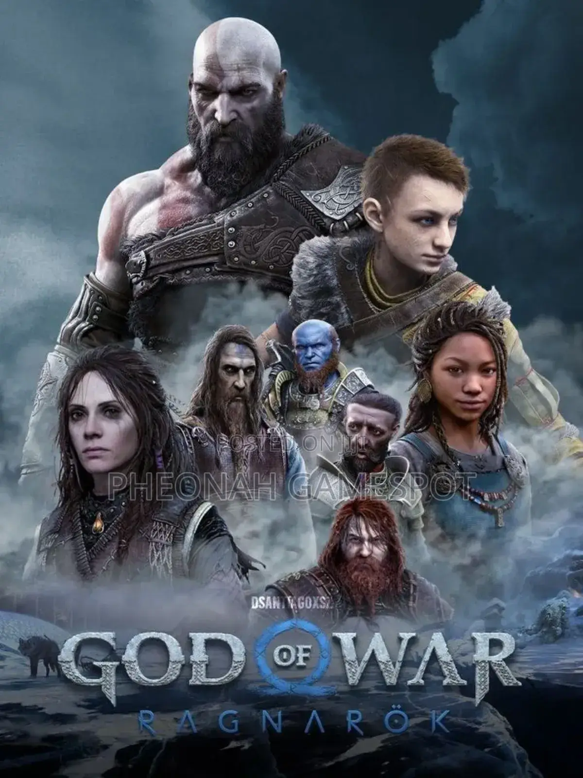 God of War Ragnarok Game Cd for Ps4, Ps5 and Xbox Series X/S
