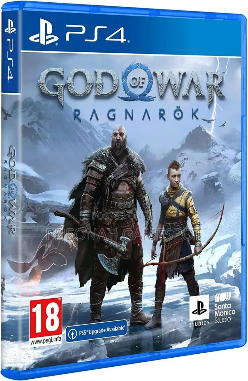 God of War Ragnarok Game Cd for Ps4, Ps5 and Xbox Series X/S