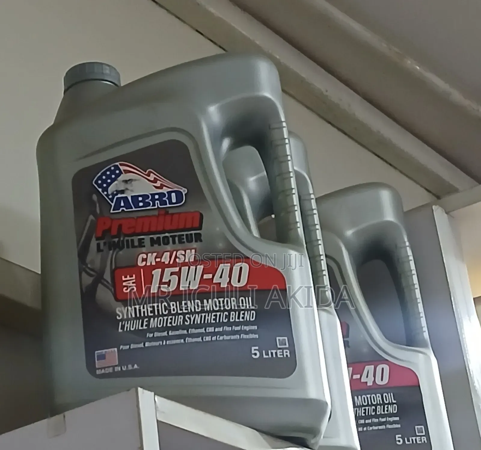 Abro Original 5l Diesel Premium Synthetic Blend 15w-40