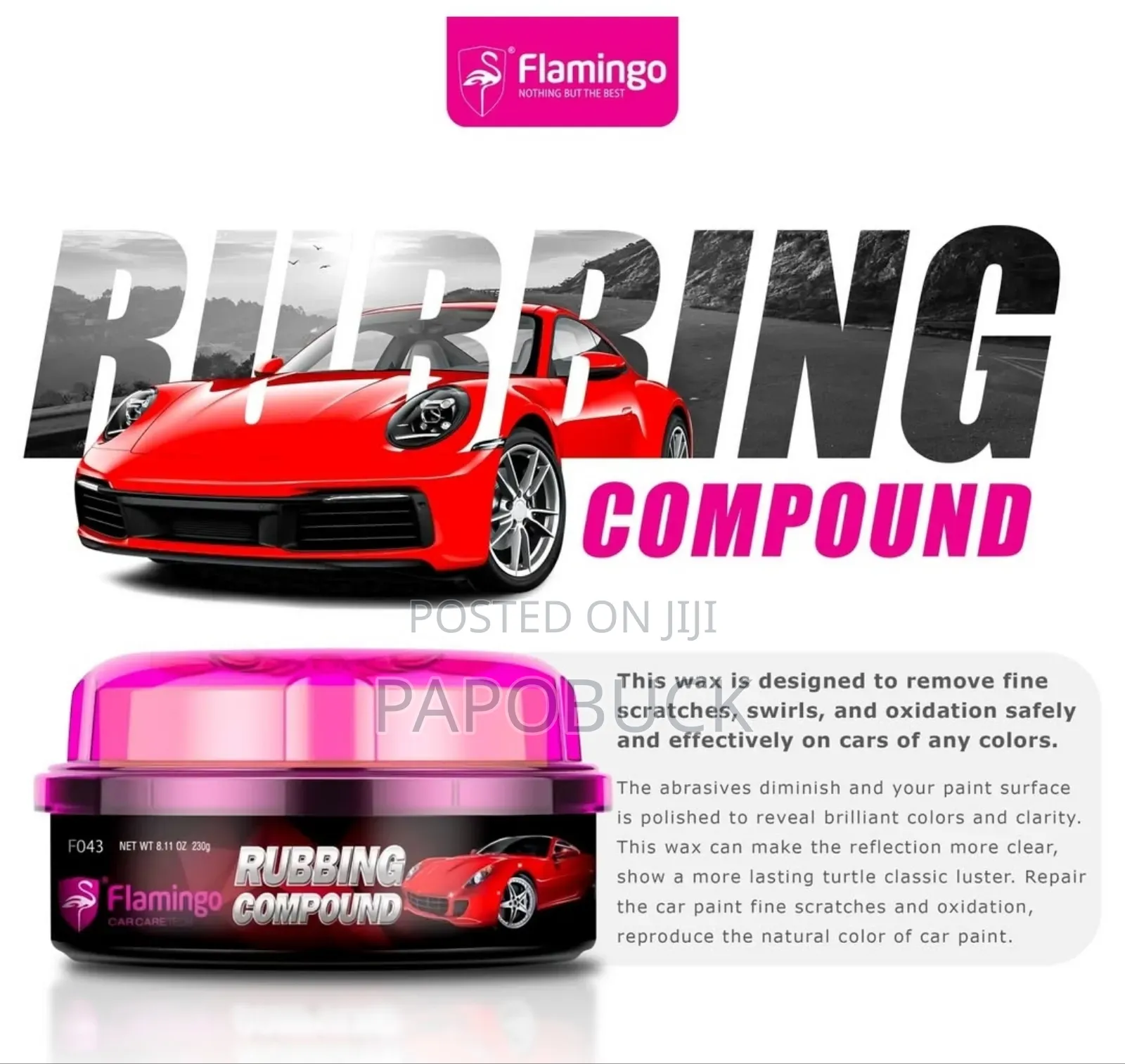 Flamingo Rubbing Compound