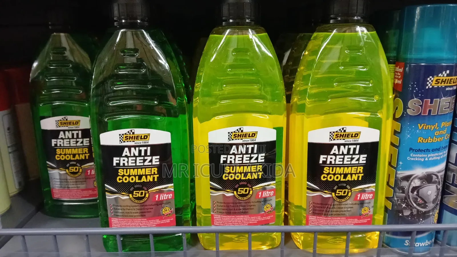 1l Shield Anti-Freeze/Rust Formula Car Summer Coolant