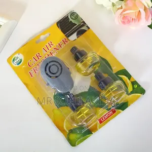 Outlet Car Vent Clip Glass 3refill Bottles Air Freshener