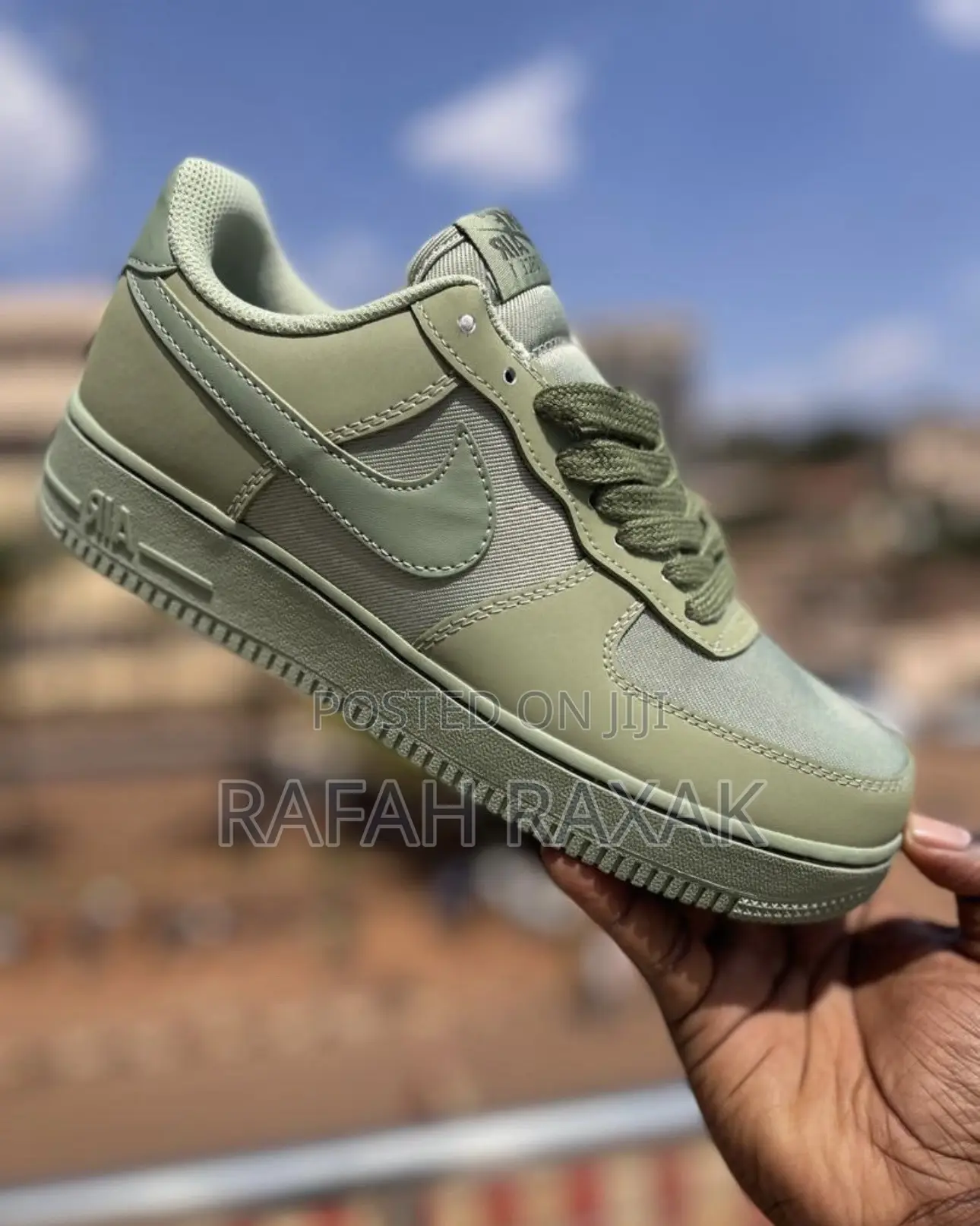 Original Nike Air Force 1 Low 07 Oil Green Sneaker