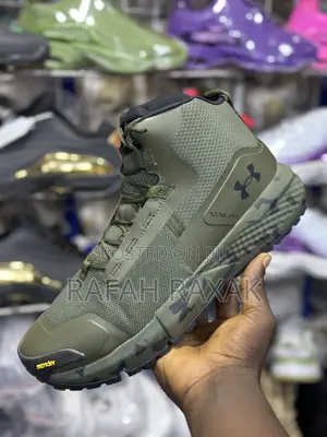 Army Green Under Armour Velsetz Charged Hiking Tactical Boot