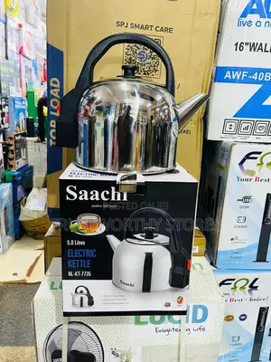 Saachi 5l Electric Kettle - Stainless Steel Body