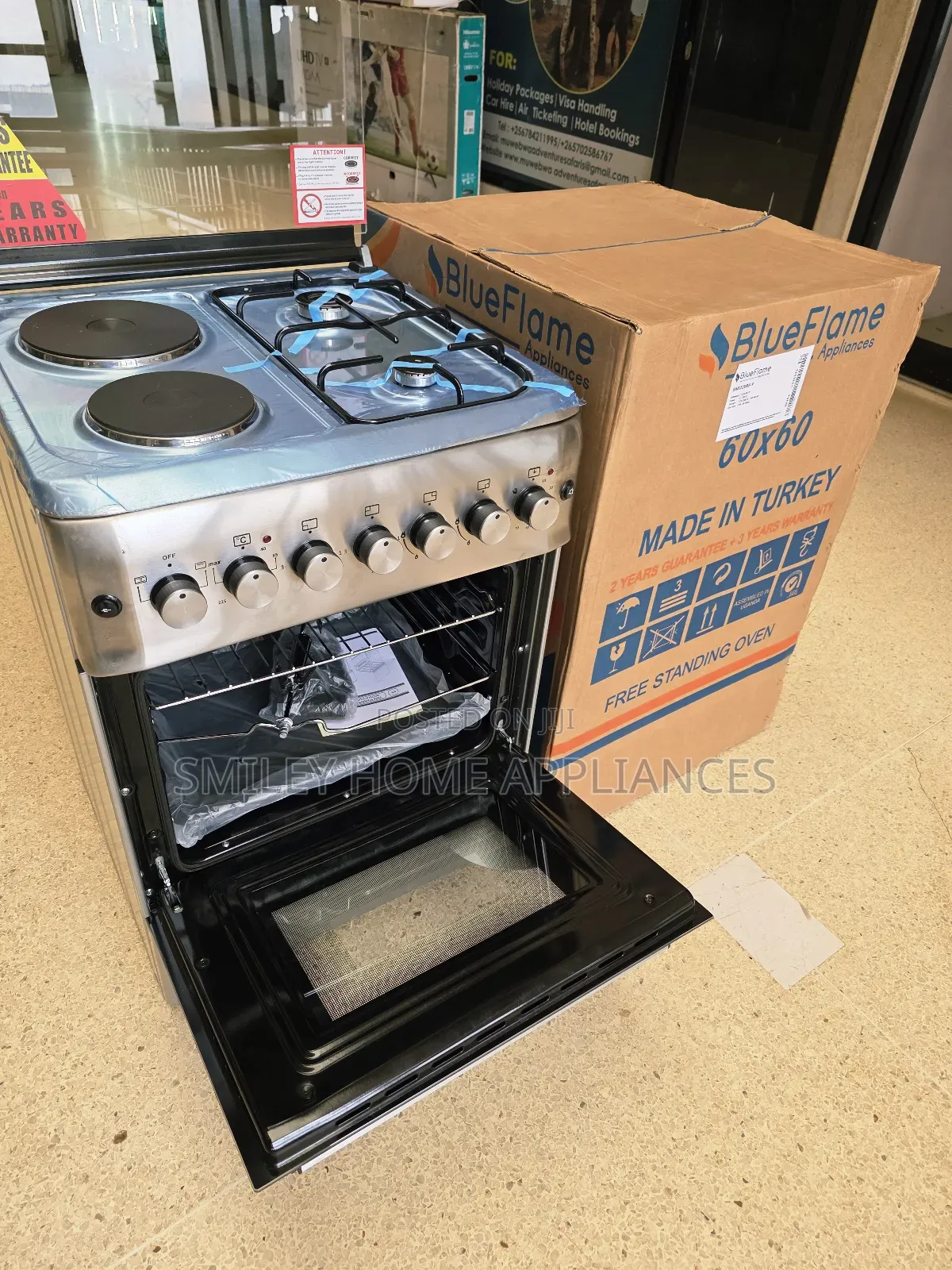 Newly Discounted Blueflame Gas Cooker 60cm (2+2)