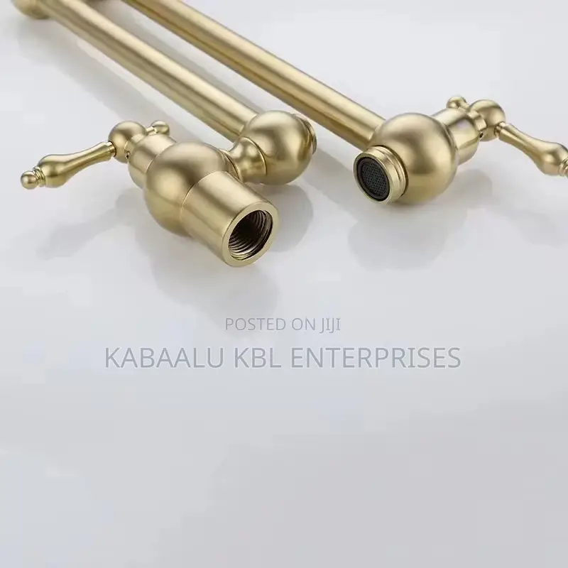 Brush Gold Heavy Duty Pot Filler Tap (Faucet)
