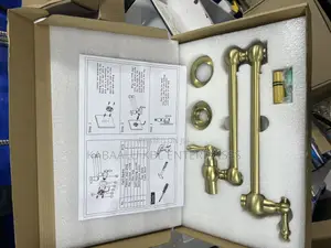Brush Gold Heavy Duty Pot Filler Tap (Faucet)