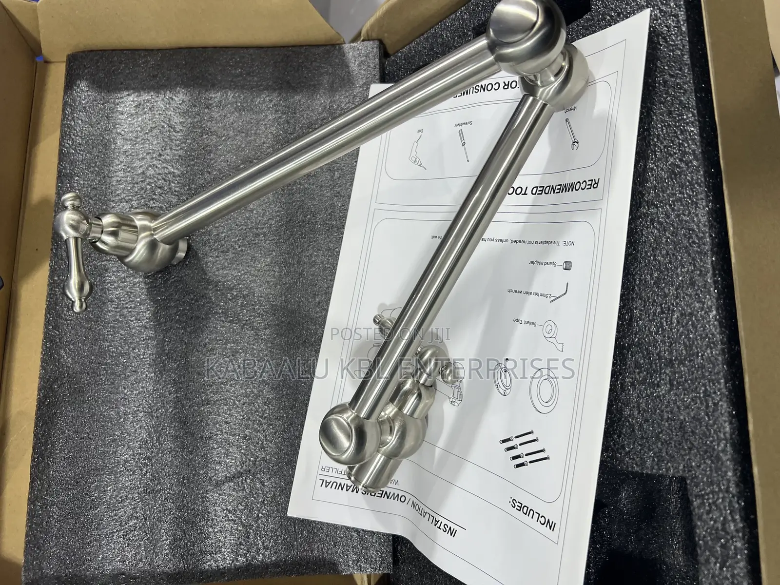 Brush Bronze Heavy Duty Pot Filler Taps (Pot Filler Faucet)