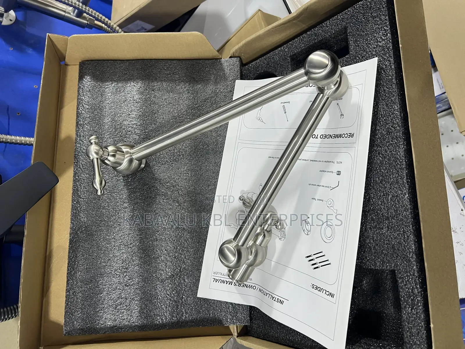 Brush Bronze Heavy Duty Pot Filler Taps (Pot Filler Faucet)