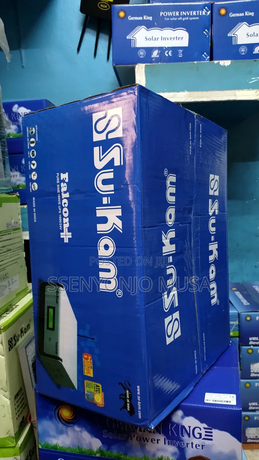 Sukam Falcon+ 1600/24v Inverter With LCD Advanced Charging