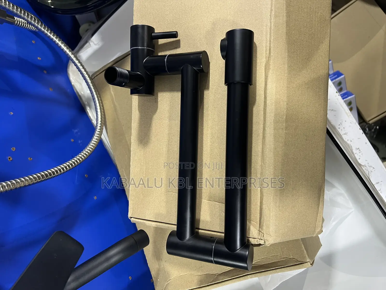 Heavy Duty Black Pot Filler Tap Single Handle