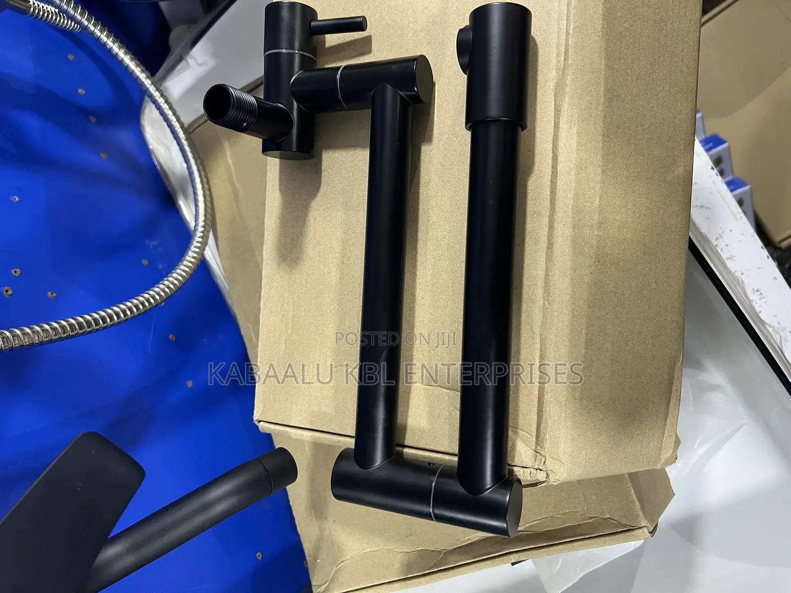 Heavy Duty Black Pot Filler Tap Single Handle