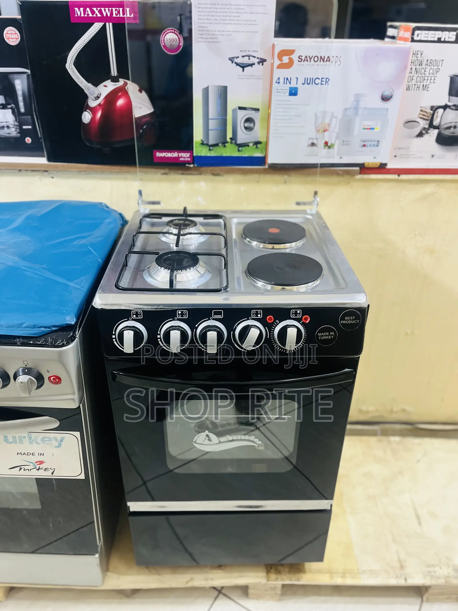 Ambassador Cooker 2electric 2 Gas