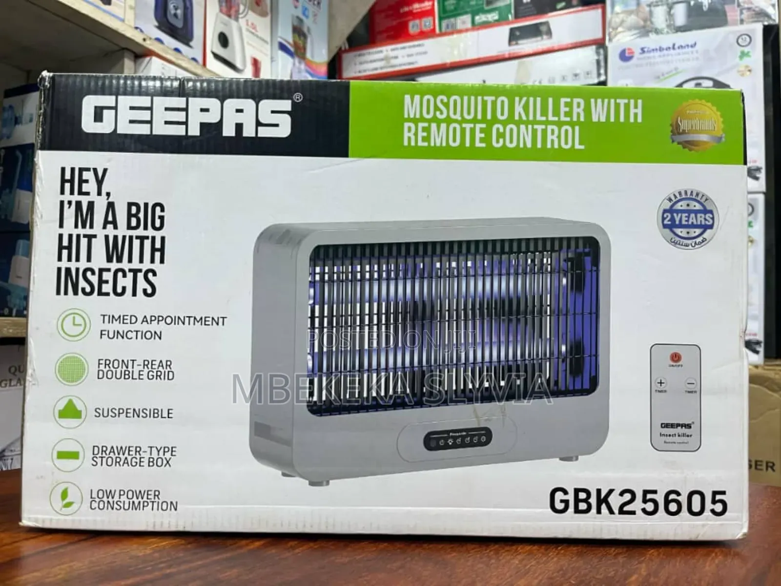 Geepas Mosquito and Bug Killer With Remote