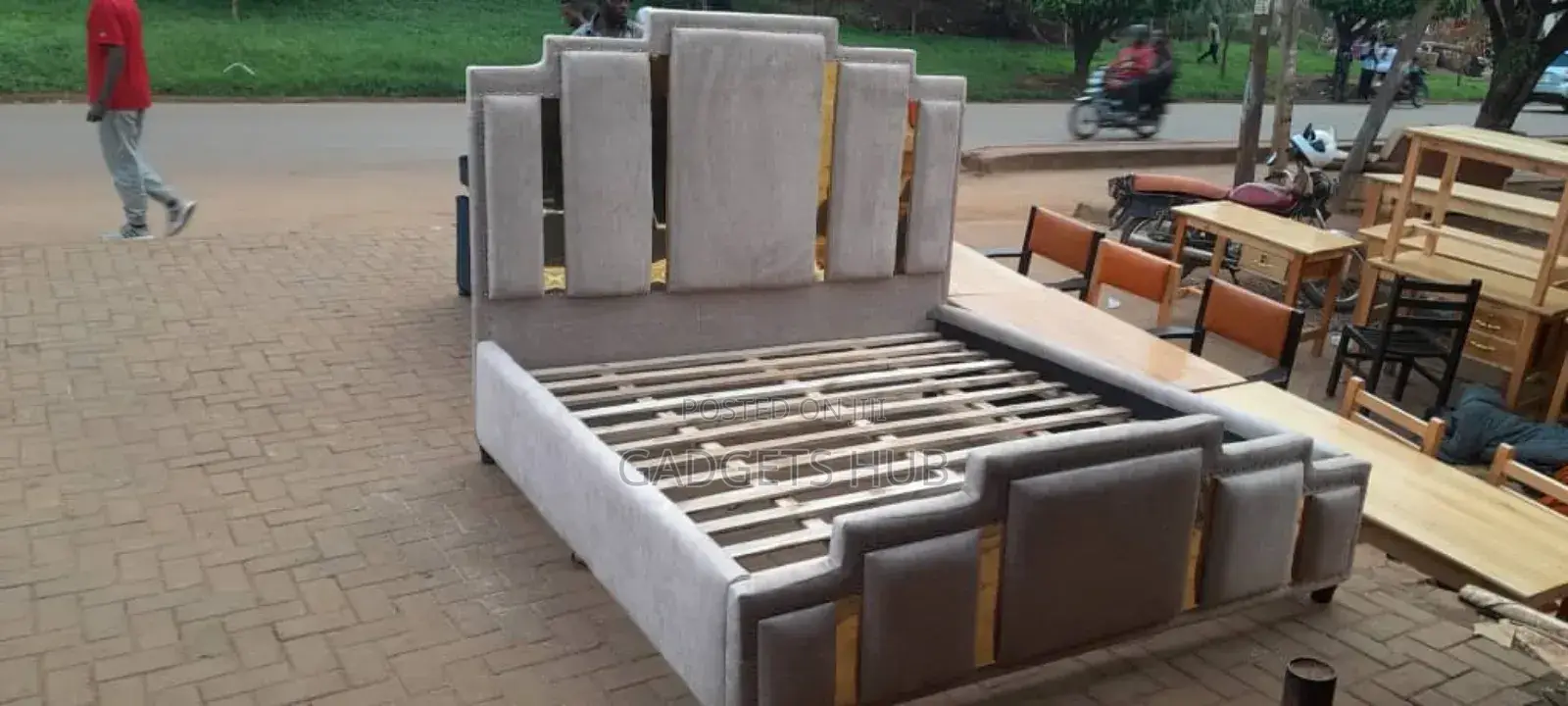 Customized European Soft Leather Bed With Queen
Bedwooden