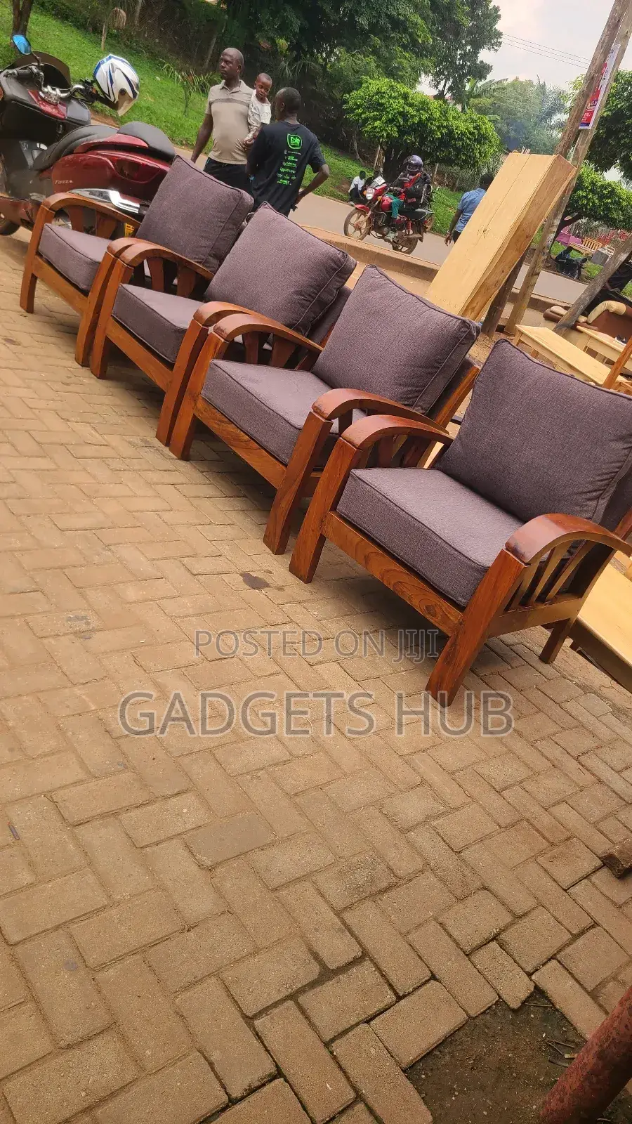 Fabric Recliner Wooden Living Room Velvet
Lounge Sofa Chair