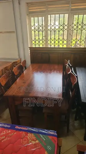 South America Walnut Wood Slab Dining Table