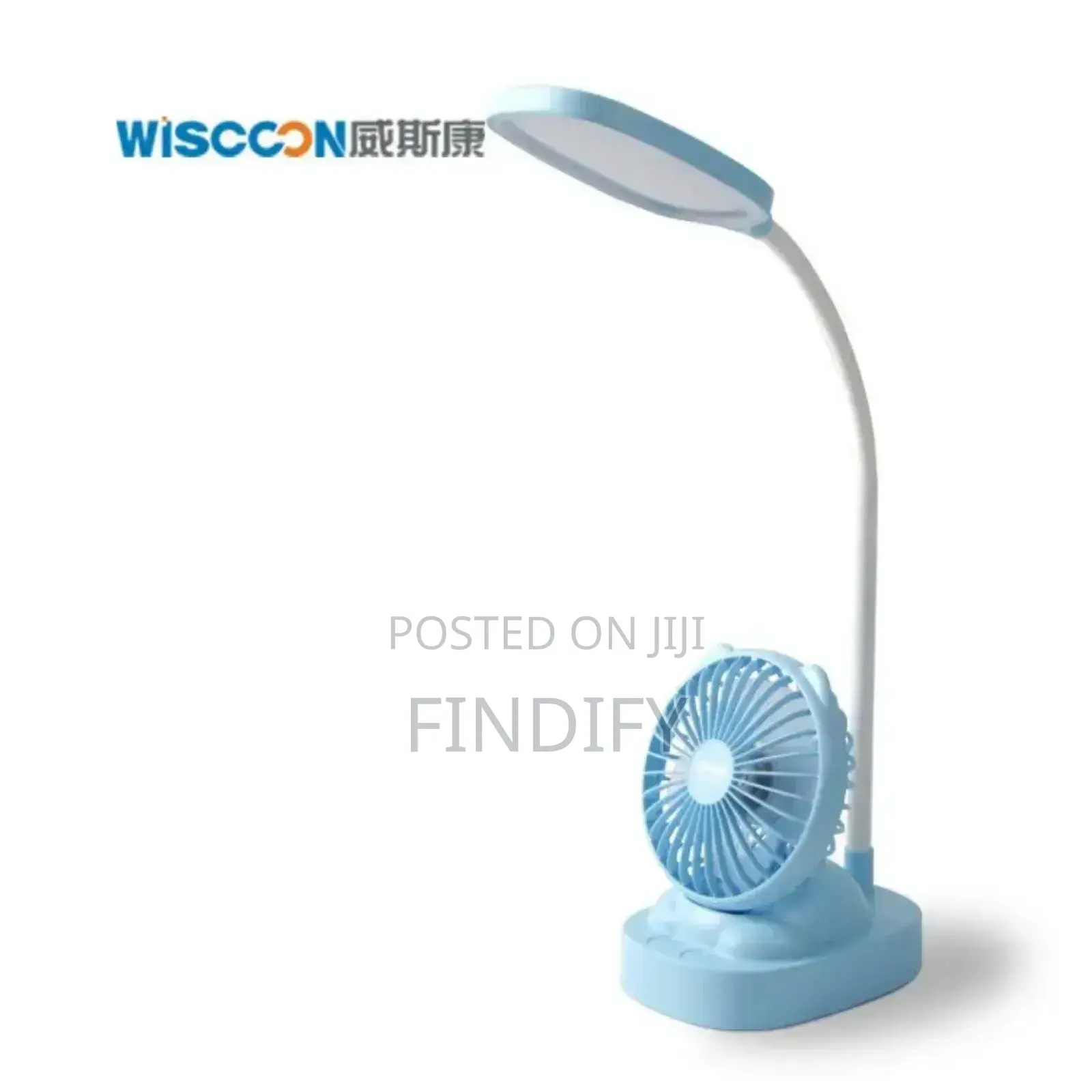 2 In1 Desk Lamp Desk Min Fan