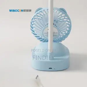 2 In1 Desk Lamp Desk Min Fan