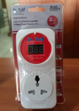 Dr. Volt 13 Amps Power Surge Protector With Digital Display
