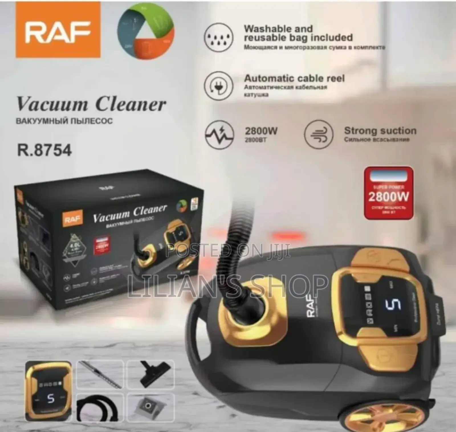 Heavyduty Vaccum Cleaner-Raf