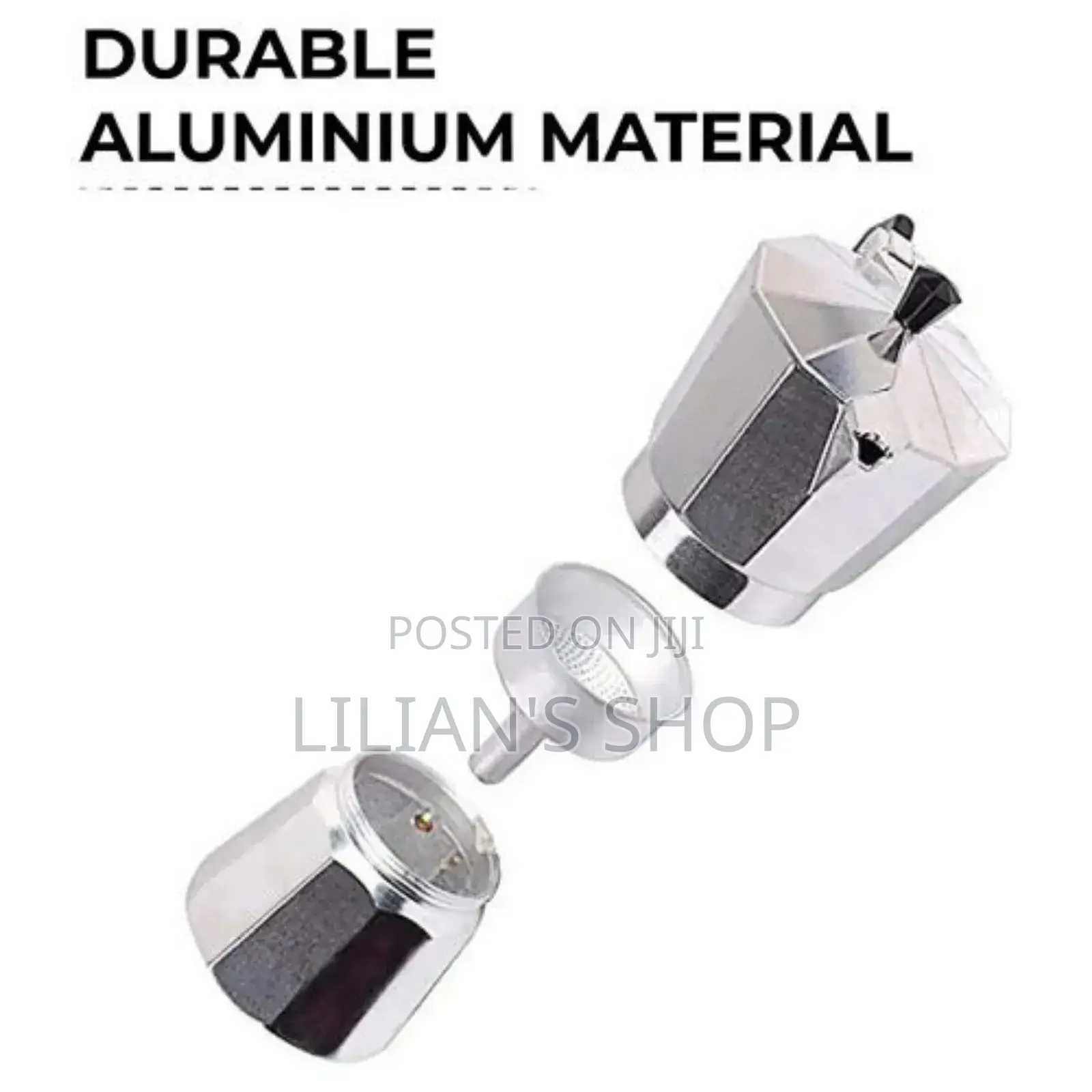 Coffee Maker Moka Pot Top Expresso Latte Stove Percolator