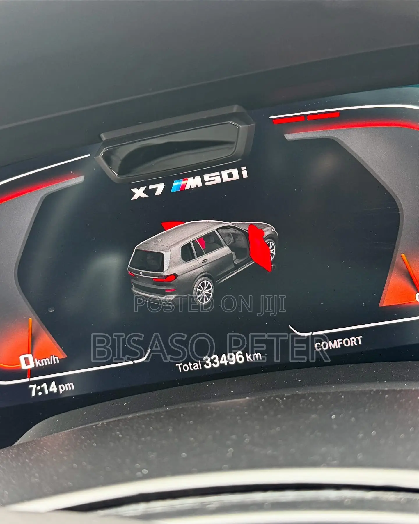 BMW X7 M50i 2020 Black
