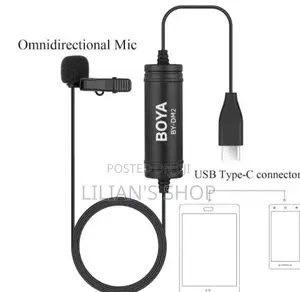 Boya Type-C Clip on Universal Microphone