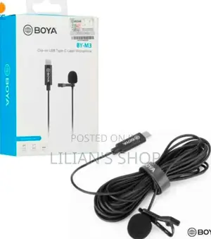 Boya Type-C Clip on Universal Microphone