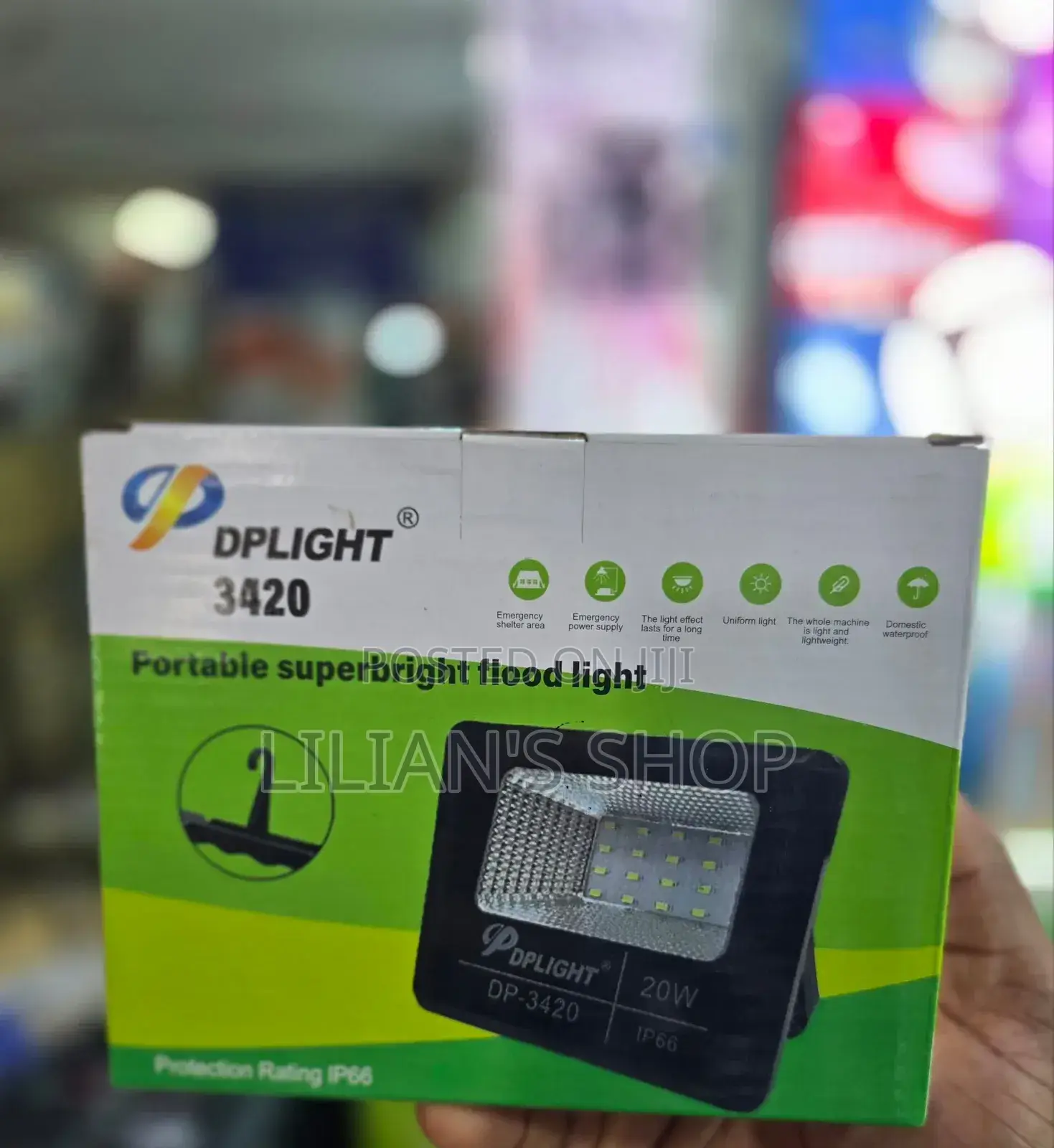 Dp Light 3420 Super Bright Flood Light