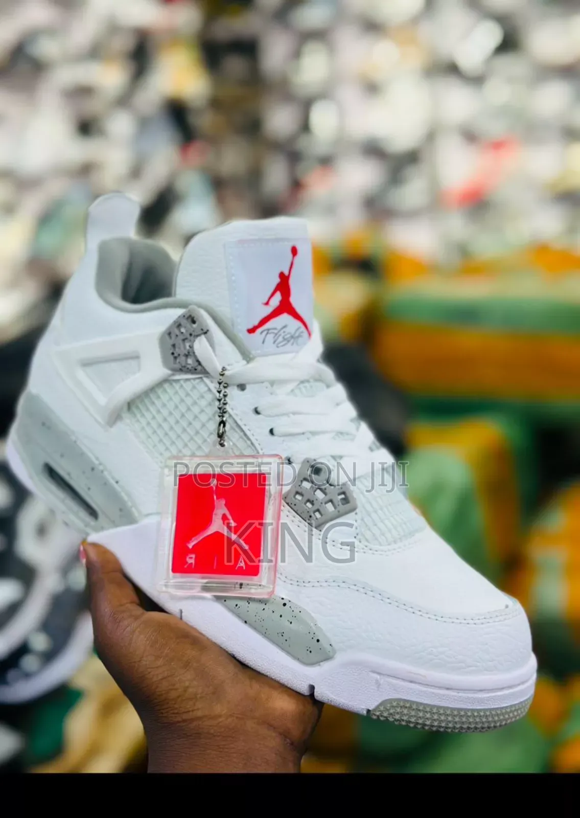 Vertified White Jordans